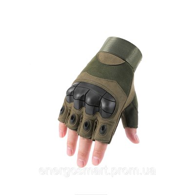 Тактичні рукавички Multicam Extrime RX безпалі, зелені, розмір М Extrime RX green M фото