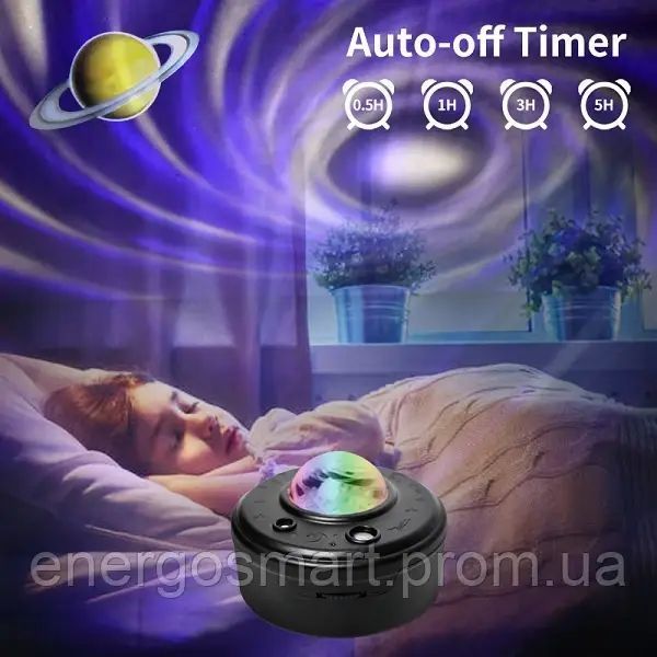 Energolux QR-326 LED галактика, 10 планет, Bluetooth, cвітломузика з пультом, активація під ритм музики QR-326 фото