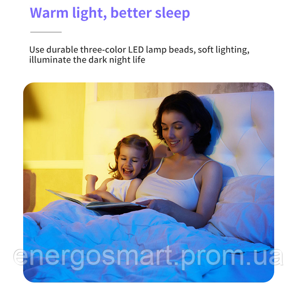 Energolux QR-223 LED 12 режимів, RGB, диско-куля USB для дома та авто, cвітломузика з пультом, лазерний диско проектор 360&deg; з QR-223 фото