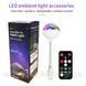 Energolux QR-223 LED 12 режимів, RGB, диско-куля USB для дома та авто, cвітломузика з пультом, лазерний диско проектор 360&deg; з QR-223 фото 10