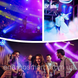 Energolux DJ-710, 7 потужних LED RGB, cвітломузика з пультом, лазерний диско проектор 540&deg; з рухливим ефектом, активація під ритм DJ-710 фото 8