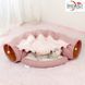 Будиночок для кота Smart Comfort Animals GX-77 рожевий ігровий комплекс Будиночок для кішки з секретним тунелем і спальним місцем GX-77 розовый фото 2