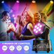 Energolux DJ-710, 7 потужних LED RGB, cвітломузика з пультом, лазерний диско проектор 540&deg; з рухливим ефектом, активація під ритм DJ-710 фото 4