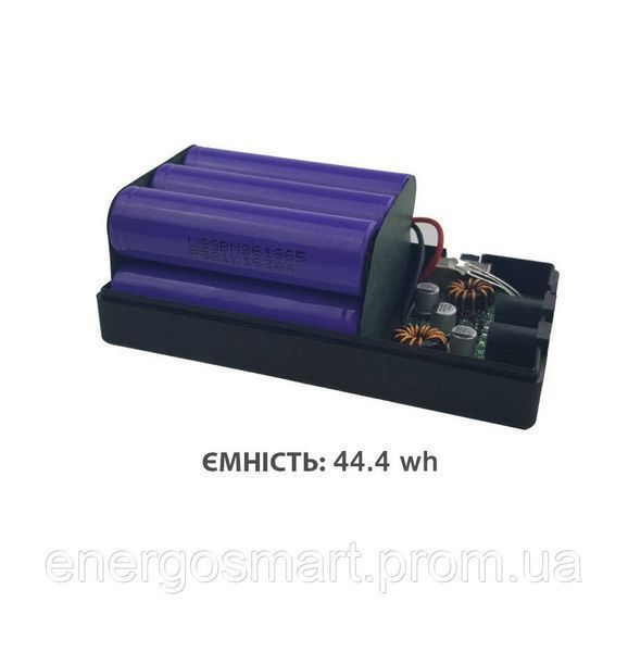 Міні акумулятор 12V 2A з ємністю 44,4 Вт/год, джерело безперебійного живлення для модема, сигналізації 64aa1a-7039 фото