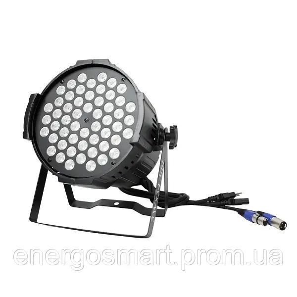 Energolux DJ-716, 54 LED RGBW, cвітломузика, лазерний диско проектор, активація під ритм музики, DMX512 DJ-716 фото
