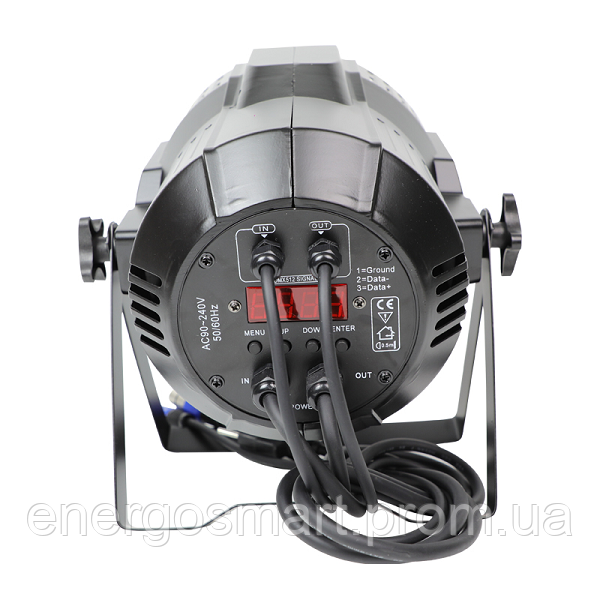 Energolux DJ-716, 54 LED RGBW, cвітломузика, лазерний диско проектор, активація під ритм музики, DMX512 DJ-716 фото