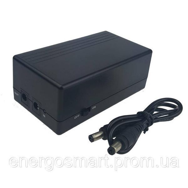 Міні акумулятор 5V 2A, джерело безперебійного живлення, міні ups 44,4 Вт/год для маршрутизатора, сигналізації 64aa1a-7063 фото