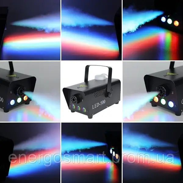 Energolux DJ-846 LED, димогеніратор з підсвіткою, гінератор диму, машина диму DJ-846 фото