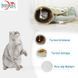 Будиночок для кота Smart Comfort Animals GX-77 оливковий ігровий комплекс Будиночок для кішки з секретним тунелем і спальним GX-77 оливковый фото 5