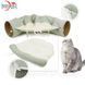 Будиночок для кота Smart Comfort Animals GX-77 оливковий ігровий комплекс Будиночок для кішки з секретним тунелем і спальним GX-77 оливковый фото 3