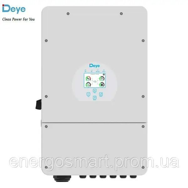 Deye 8 кВт,1 фаза, 48 В, гібрідний інвертор, безперебійник, UPS, ДБЖ (SUN-8K-SG01LP1-EU) Deye 8 кВт фото