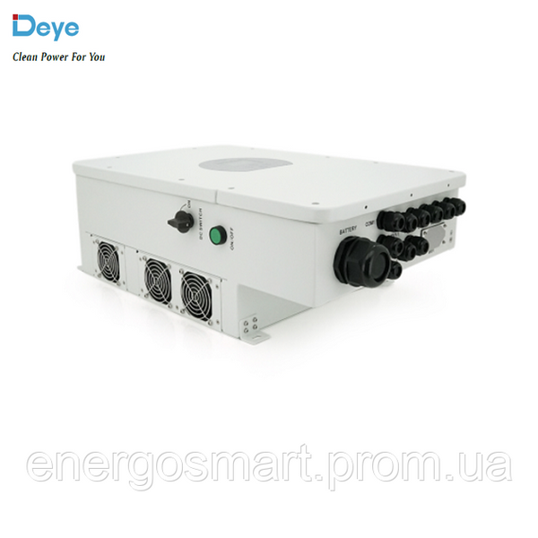 Deye 8 кВт,1 фаза, 48 В, гібрідний інвертор, безперебійник, UPS, ДБЖ (SUN-8K-SG01LP1-EU) Deye 8 кВт фото