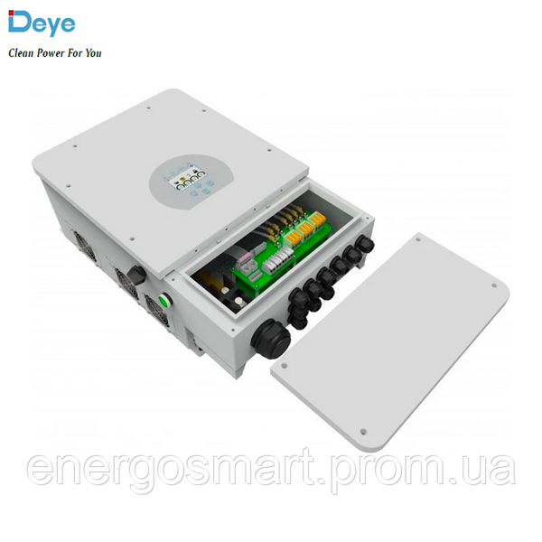 Deye 8 кВт,1 фаза, 48 В, гібрідний інвертор, безперебійник, UPS, ДБЖ (SUN-8K-SG01LP1-EU) Deye 8 кВт фото