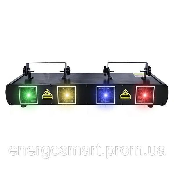 Energolux DJ-503 cвітломузика, лазерний диско проектор 360&deg; з 4-х променевим рухливим ефектом RGB, активація під ритм музики, DJ-503 фото