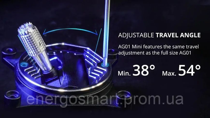 Професійні стіки AG01 Mini CNC Hall Gimbals для Radiomaster TX12 і Zorro AG01 Mini CNC фото