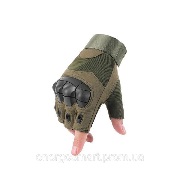 Тактичні рукавички Multicam Extrime RX безпалі, зелені, розмір М Extrime RX green M фото