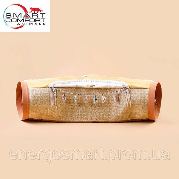 Будиночок для кота Smart Comfort Animals GX-95 помаранчевий ігровий комплекс Будиночок для кішки з секретним тунелем GX-95 оранжевый фото