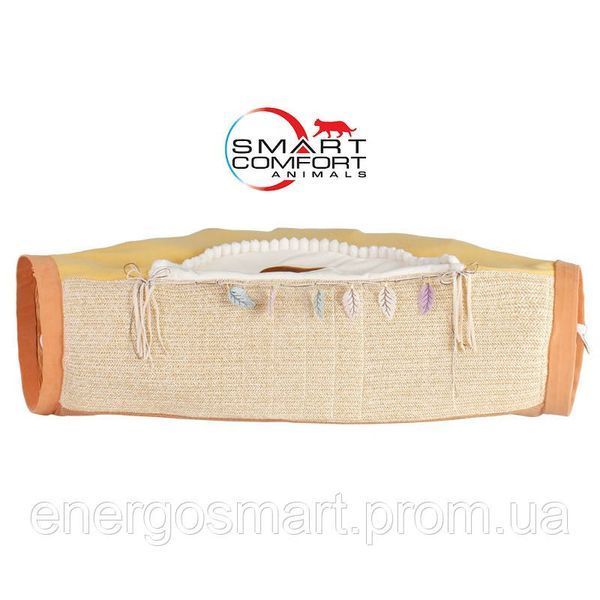 Будиночок для кота Smart Comfort Animals GX-95 помаранчевий ігровий комплекс Будиночок для кішки з секретним тунелем GX-95 оранжевый фото