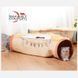 Будиночок для кота Smart Comfort Animals GX-95 помаранчевий ігровий комплекс Будиночок для кішки з секретним тунелем GX-95 оранжевый фото 1