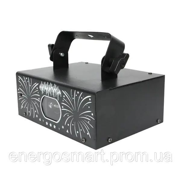 Energolux DJ-529 LED, Лазер, Анімація, cвітломузика 3v1 з пультом, лазерний диско проектор 360&deg; з рухливим ефектом, активація під DJ-529 фото