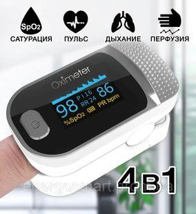 Пульсоксиметр M170W з японським датчиком Medical Smart Technology з Української інструкцією і батарейками 64aa1a-7030 фото