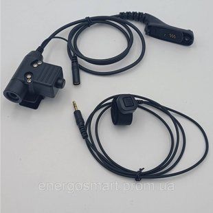 Кнопка PTT ACM M2 та кнопка до навушників для Motorola DP 4400,4400е,4600,4800 Кнопка PTT ACM M2 фото