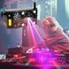 Energolux DJ-533 LED+Laser, 7v1, повноцінна RGBW, стробоскоп, cвітломузика з пультом, лазерний диско проектор 360&deg; з рухливим DJ-533 фото 1
