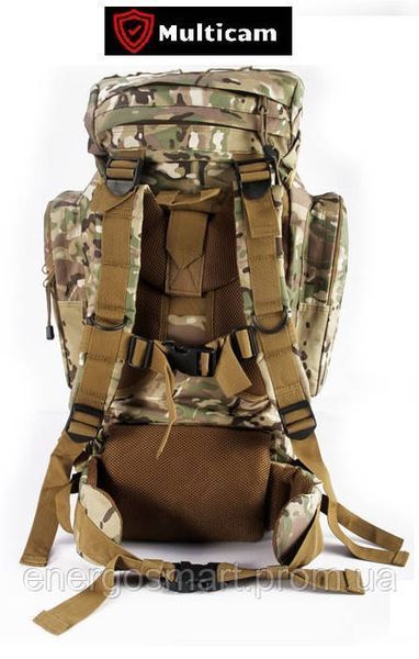 Тактичний рюкзак Multicam Smart GRU-09, 65л з дощовиком., колір мультикам, для ЗСУ Smart GRU-09 фото