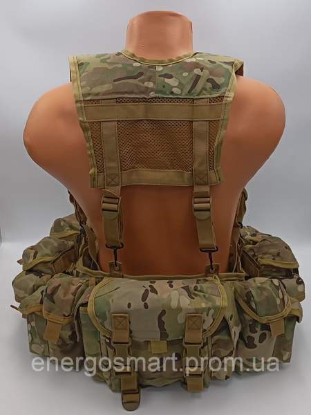 РПС MULTICAM SL-3000, тактичний пояс-розвантаження, колір мультикам, з 7 підсумками MULTICAM SL-3000 фото
