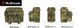 РПС MULTICAM SL-3000, тактичний пояс-розвантаження, колір мультикам, з 7 підсумками MULTICAM SL-3000 фото 1