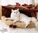 Будиночок для кота Smart Comfort Animals GX-93 коричневий ігровий комплекс Будиночок для кішки з секретним тунелем і спальним GX-93 коричневый фото 3