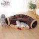 Будиночок для кота Smart Comfort Animals GX-93 коричневий ігровий комплекс Будиночок для кішки з секретним тунелем і спальним GX-93 коричневый фото 1