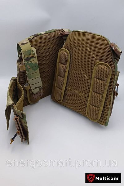 Плитоноска-тактичний військовий жилет ТМ MULTICAM X999 розвантаження, бронежилет, колір мультикам, захист 360, швидке скидання, MULTICAM X999 фото