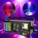 Energolux DJ-726 LED, 4v1, повноцінна RGBW, стробоскоп, cвітломузика з пультом, лазерний диско проектор 360&deg; з рухливим ефектом, DJ-726 фото 2