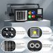 Energolux DJ-726 LED, 4v1, повноцінна RGBW, стробоскоп, cвітломузика з пультом, лазерний диско проектор 360&deg; з рухливим ефектом, DJ-726 фото 3
