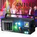 Energolux DJ-726 LED, 4v1, повноцінна RGBW, стробоскоп, cвітломузика з пультом, лазерний диско проектор 360&deg; з рухливим ефектом, DJ-726 фото 7