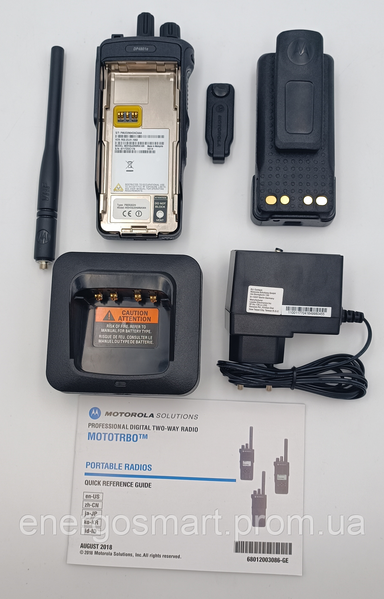 Рація Motorola DP 4801E VHF 136-174МГц MotoTRBO+ ліцензія АЕS256+ Bluetooth, WiFi та GPS Motorola DP 4801E VHF фото