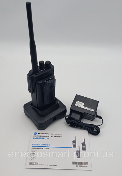 Рація Motorola DP 4801E VHF 136-174МГц MotoTRBO+ ліцензія АЕS256+ Bluetooth, WiFi та GPS Motorola DP 4801E VHF фото