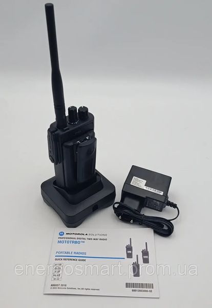 Рація Motorola DP 4801E VHF 136-174МГц MotoTRBO+ ліцензія АЕS256+ Bluetooth, WiFi та GPS Motorola DP 4801E VHF фото