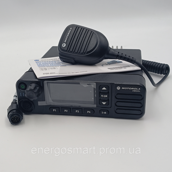 Цифрова радіостанція Motorola DM4600e VHF + ліцензія AES 256 Motorola DM4600e VHF фото