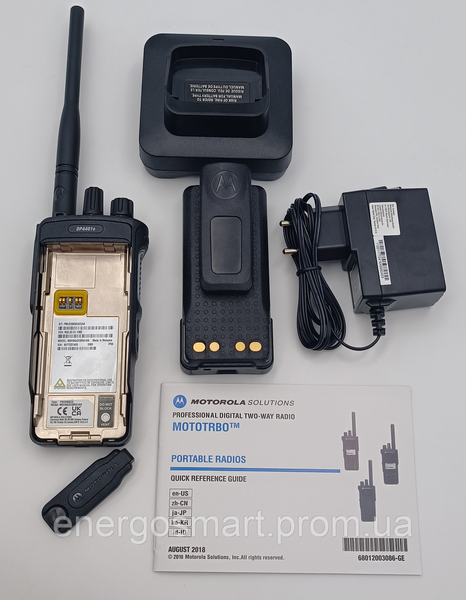 Рація Motorola DP 4401E VHF 136-174МГц MotoTRBO+ ліцензія АЕS256 +Bluetooth, WiFi,GPS Motorola DP 4401E VHF фото