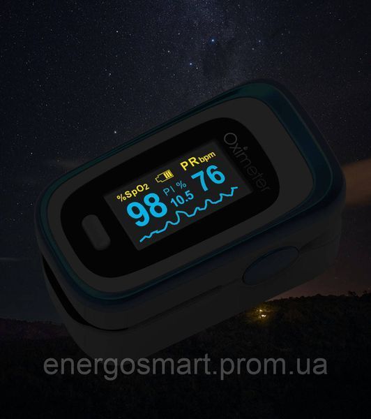 Пульсоксиметр M160B з японським датчиком Medical Smart Technology (кисень, пульс, перфузія, ODI індекс, 64aa1a-7032 фото