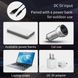 Energolux QR-436 LED 2v1 чарівна куля та великі візерункі, ефект спалаху, cвітломузика з пультом, лазерний диско проектор 360&deg; з QR-436 фото 5