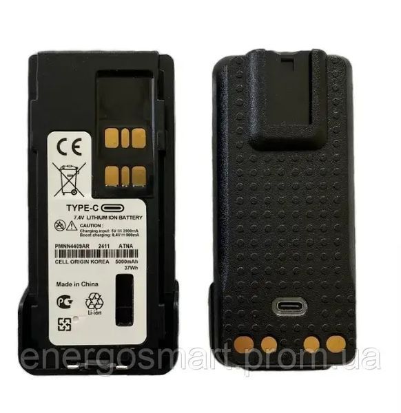 Акумулятор 4950 мАг, Type-C Motorola PMNN4409 для радіостанцій, рацій 4400, 4400е, 4800, 4800е Motorola PMNN4409 фото