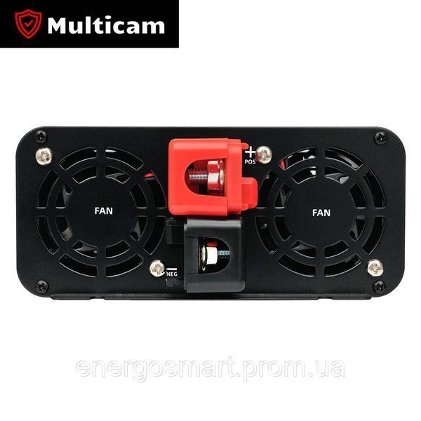 Інвертор Multicam RX-1000/2000 з чистою синусоїдою, перетворювач з 12В в 220В, ідеально для дома, для котельного обладнання, RX-1000 фото