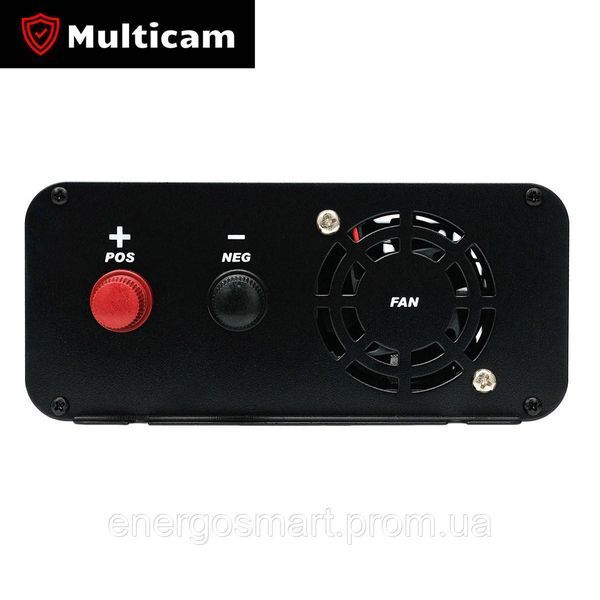 Інвертор Multicam RX-600/1200 з чистою синусоїдою, перетворювач з 12В в 220В, ідеально для дома, для котельного обладнання, RX-600 фото