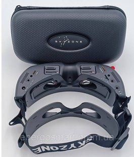 Відеоокуляри, окуляри вертуальної реальності для FPV Skyzone SKY04X V2, чорного кольору Skyzone SKY04X V2 фото