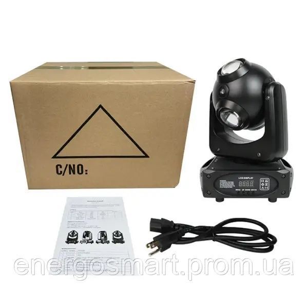 Energolux DJ-712 LED, високоякісні лінзи RGB, cвітломузика, лазерний диско проектор 540&deg; з рухливим ефектом, активація під ритм DJ-712 фото