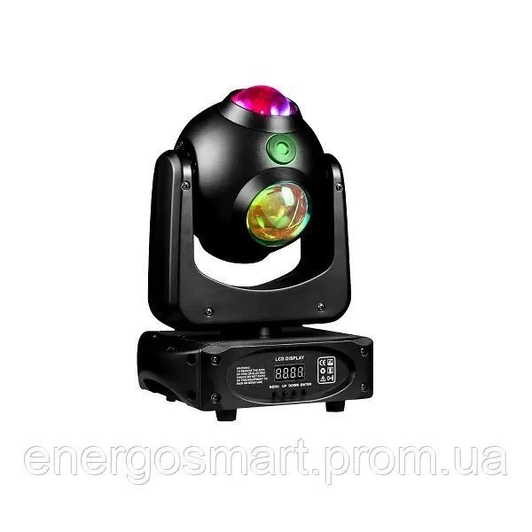 Energolux DJ-712 LED, високоякісні лінзи RGB, cвітломузика, лазерний диско проектор 540&deg; з рухливим ефектом, активація під ритм DJ-712 фото